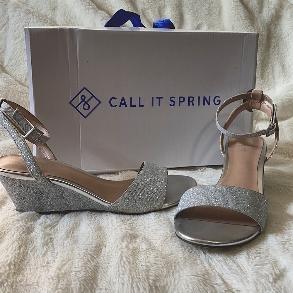 Call It Spring - Heeled wedges - Sparkly